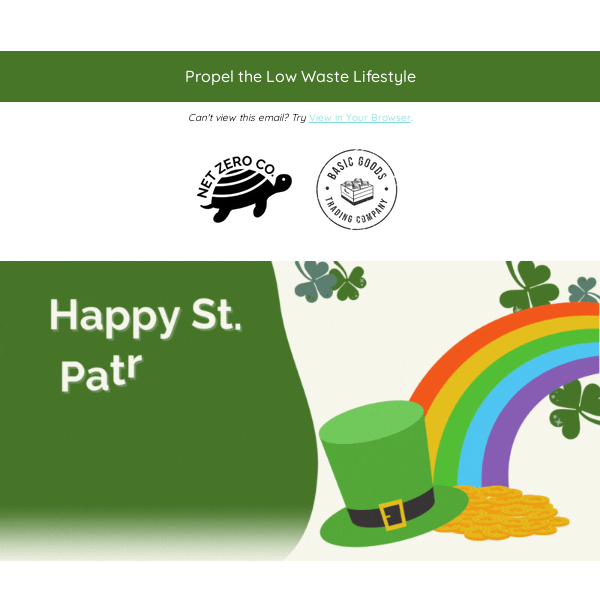 🍀 Happy St. Patrick’s Day - Get 17% Off! 🍀