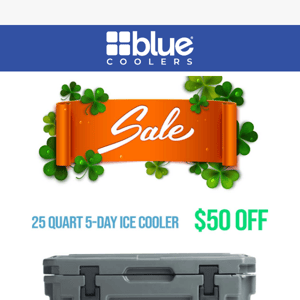 $50 Off a 25 Quart Cooler!