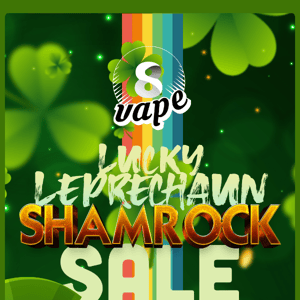 Lucky Leprechaun Shamrock Sale 🍀