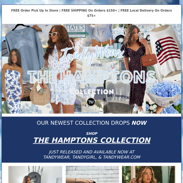 Shop The Hamptons Collection