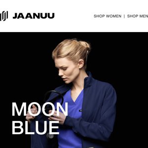 A new hue has landed—MOON BLUE