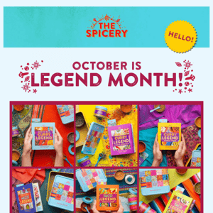 October Spicemail: The BIGGEST, most LEGENDARY deal of the YEAR!