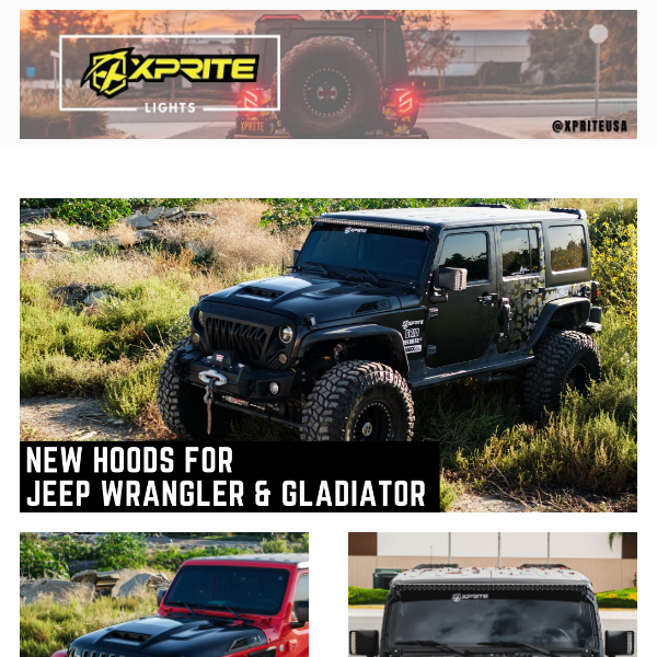 New Jeep Hood with an Extra 10% OFF