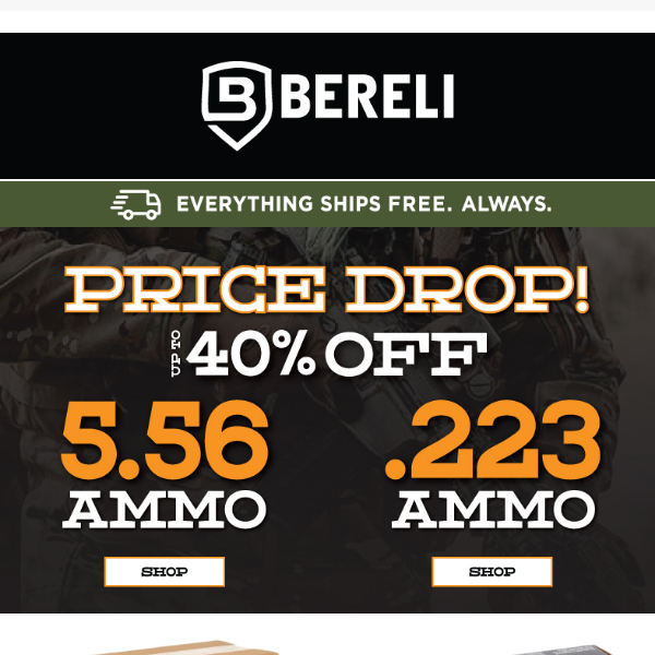 Start the Week with a BANG!👊 556 & 223 Ammo On Sale Now!