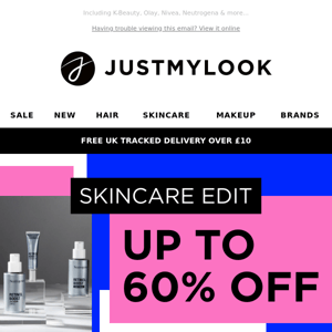 Up To 60% Off SKINCARE 🤑