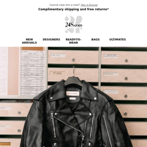 Your next leather jacket awaits...