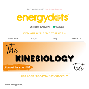 Energy Dots, WATCH THIS AMAZING TEST!
