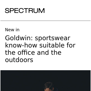 Goldwin: sportswear know-how suitable for the office and the outdoors