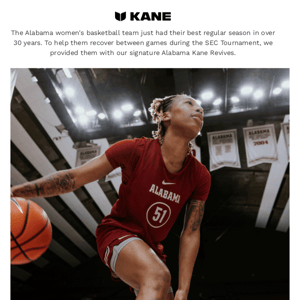 Kane Footwear 🤝 Alabama Women's Basketball