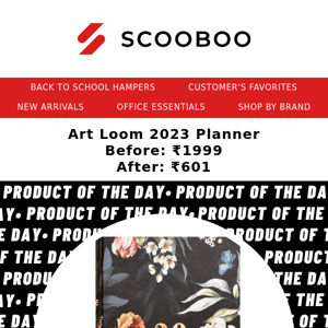 Deal of the day- Art Loom 2023 Planner