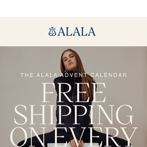 Free US Ground Shipping | Advent Cal Day 12