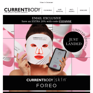 Join the conversation - CurrentBody x FOREO