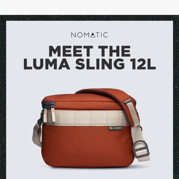 📷 Introducing! The Luma Camera Sling 12L! 🎒