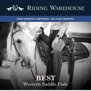Best Western Saddle Pads of 2023