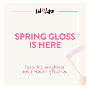 Spring Kisses New Lip Gloss! 💋