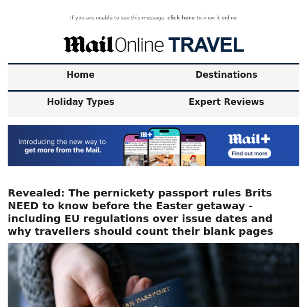 Revealed: The pernickety passport rules Brits NEED to know before the Easter getaway - including EU regulations over issue dates and why travellers should count their blank pages