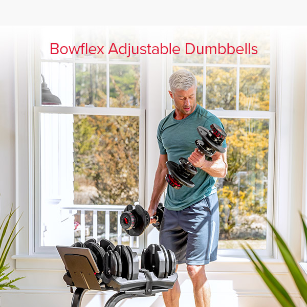 Back in Stock: Bowflex Adjustable Dumbbells