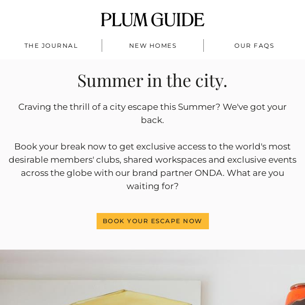 Summer in the city?