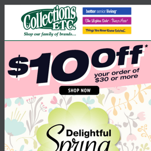 Surprise Savings: $10 Off Your $30+ Purchase