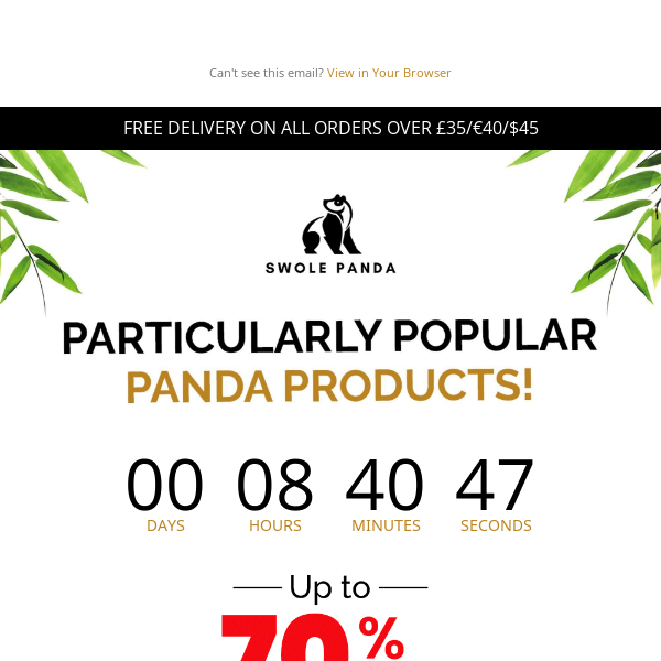 Particularly Popular Panda Products! 🐼