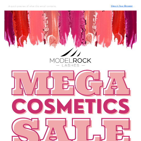 🚨🚨 SHOP NOW - MEGA COSMETICS SALE 🚨🚨