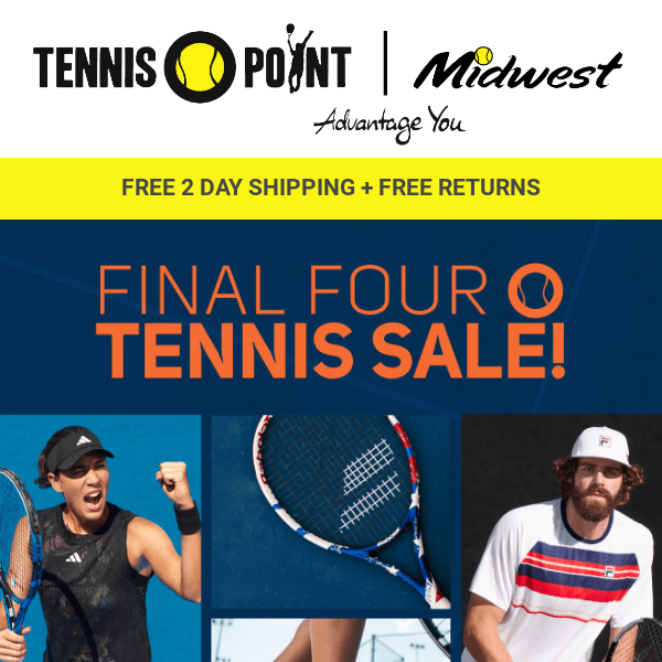 This Never Happens! EXTRA 25% OFF TODAY! - Tennis Point