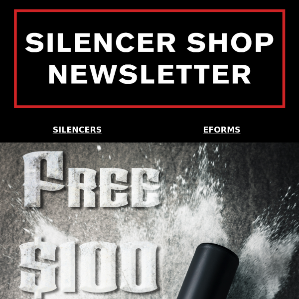 Free $100 Gift Cards on These Select Silencers