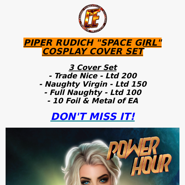 😍PIPER RUDICH - SPACE GIRL HALLOWEEN COSPLAY REVEAL😍