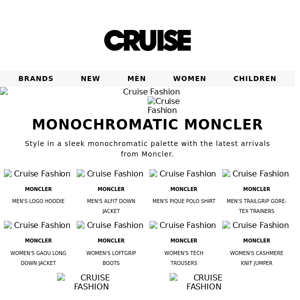 Monochromatic Moncler