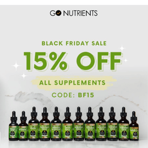 Why not improve your health this Black Friday?