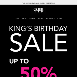 EARLY ACCESS — MASSIVE KING'S BIRTHDAY SALE