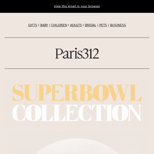 SHOP SUPERBOWL COLLECTION TODAY 🏈