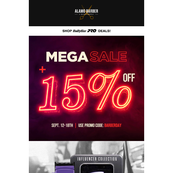 MEGA SALE! 💰🎉 15% Off Offer Ends Today!