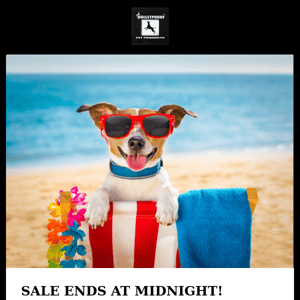 SALE ENDS AT MIDNIGHT! TOYS FOR YOUR DOG FOR LAND & SEA!! 20% OFF-