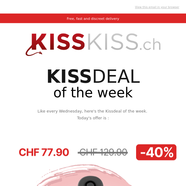 KISSDEAL : Gentlemen, treat yourself! 40% off OTouch Airturn 2 💥