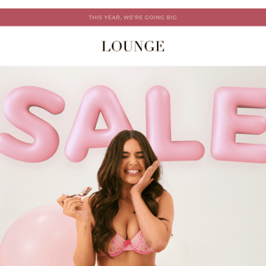 The Lounge Sale starts tomorrow ⏰