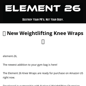 Weightlifting Tape | Pink | Element 26