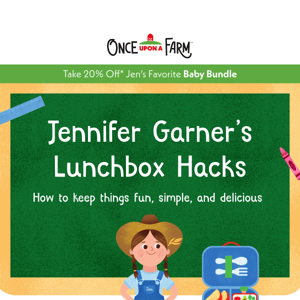 Jennifer Garner’s Lunchbox Hacks