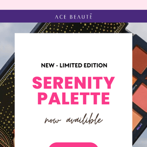 Welcome the NEW Serenity Palette