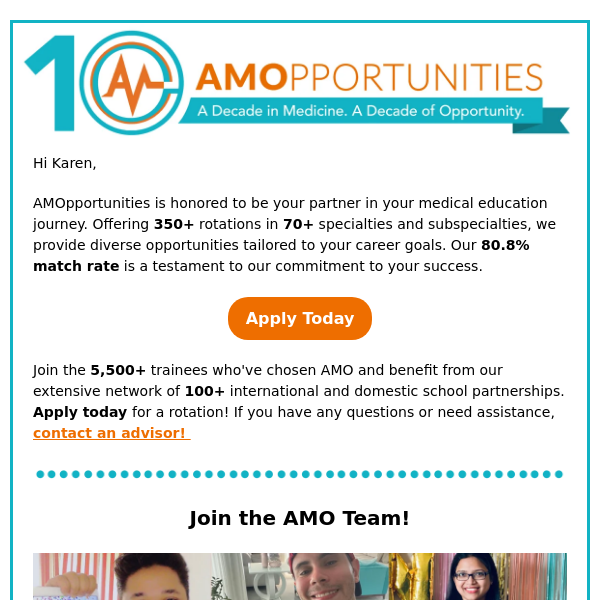 AMOpportunities – Where Trust Meets Medical Excellence 🌐