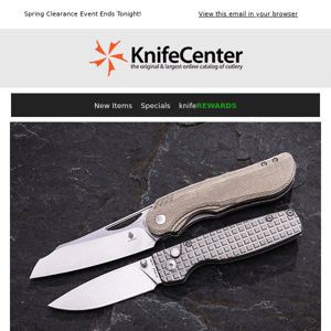 New Knives: WE, CIVIVI, Microtech, Tactile Turn