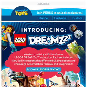 LEGO® DREAMZ IS HERE
