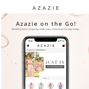 Azazie in The Palm of Your Hands 🙌