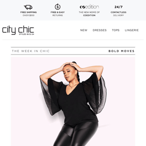 The Week In Chic | Bold Moves + 60% Off* Sitewide