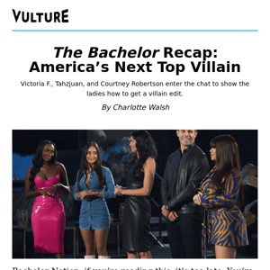 The Bachelor Recap: America’s Next Top Villain