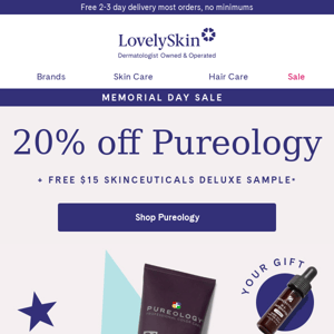 20% off Pureology is too hot to handle