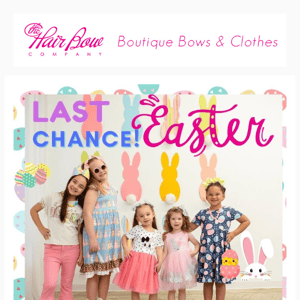 Last Chance EASTER with standard ship! 🐰