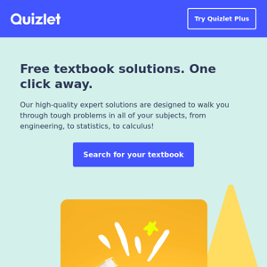 🙌 Limited time offer - free textbook solutions