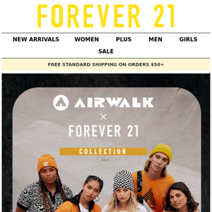 New Collection: FOREVER 21 x AIRWALK