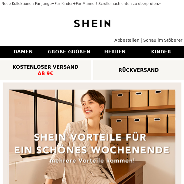 SHEIN Germany - Latest Emails, Sales & Deals